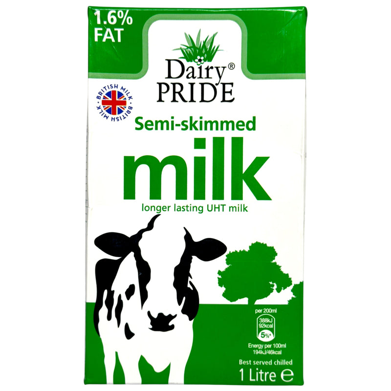 Dairy Pride Semi-Skimmed UHT Milk 1L