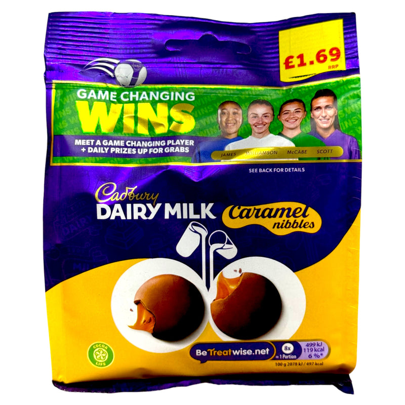 Cadbury Caramel Nibbles 85g