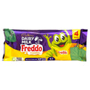 Cadbury Freddo Caramel chocolate packaging with a cartoon frog character on a white background