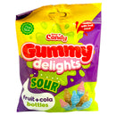 Keep it Candy Gummy Delights Sour Fruit & Cola Bottles 160g