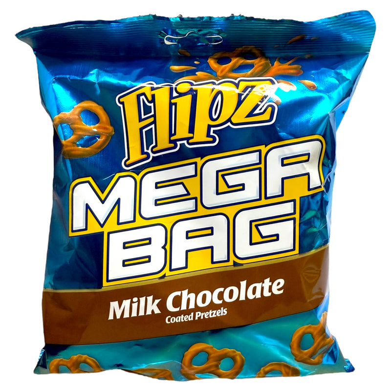 Flipz MEGA Bag Milk Chocolate Coated Pretzels 150g