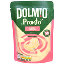 Dolmio Pronto Sauce Carbonara packaging on a white background