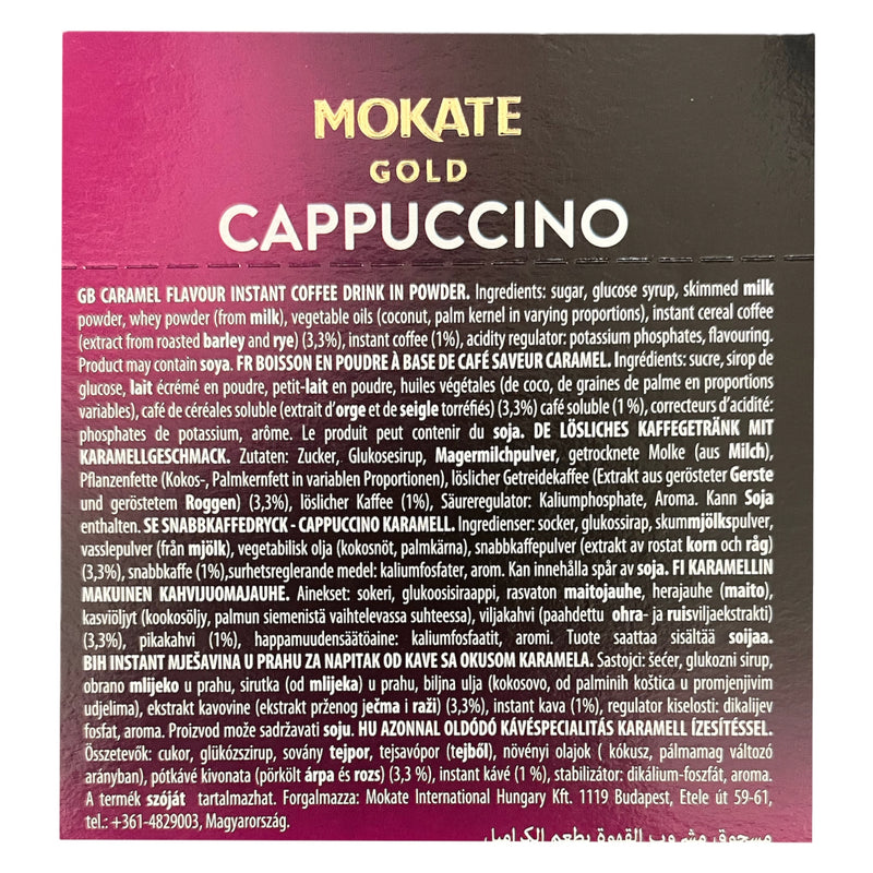 Mokate Gold Cappuccino Caramel 8