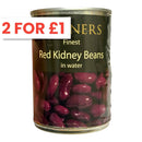 Bonners Finest Red Kidney Beans in Water 400g