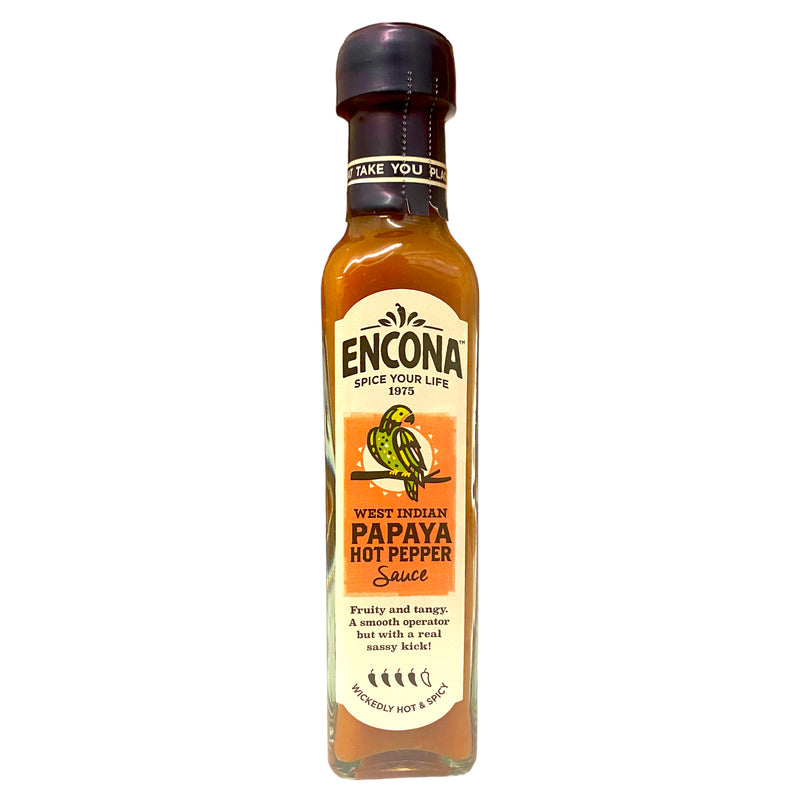 Encona West Indian Papaya Hot Pepper Sauce 142ml