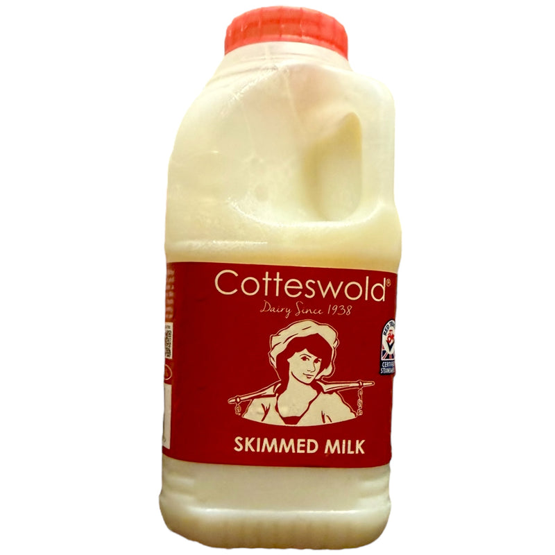 Cotteswold Organic Skimmed Milk 568ml