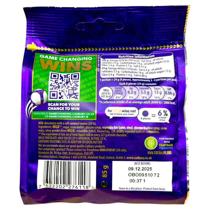 Cadbury Caramel Nibbles 85g