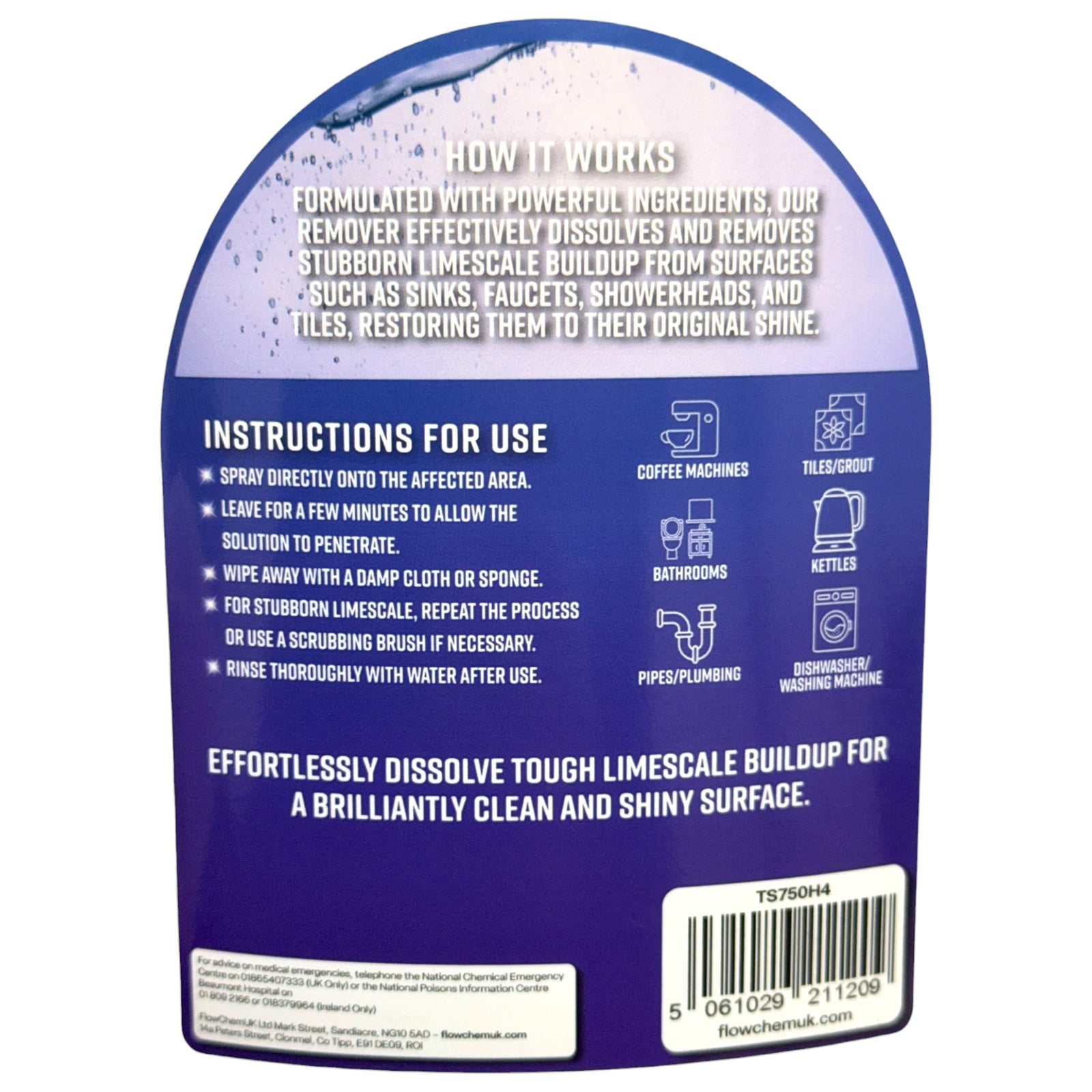 Flow Limescale Remover 750ml