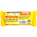 Yellow Kingsbake bar packaging with nutritional information on a white background