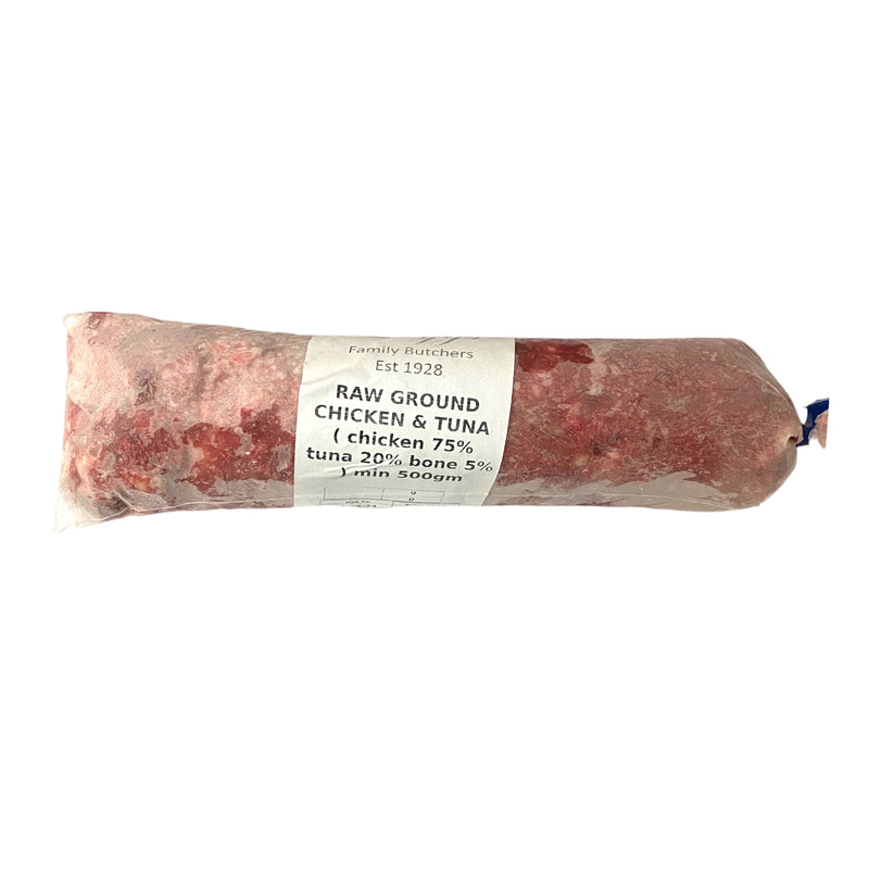 Leggs Raw Ground Chicken & Tuna 500g