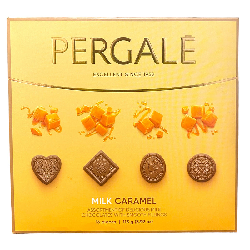 Pergale Caramel Milk Chocolate Assortment 113g