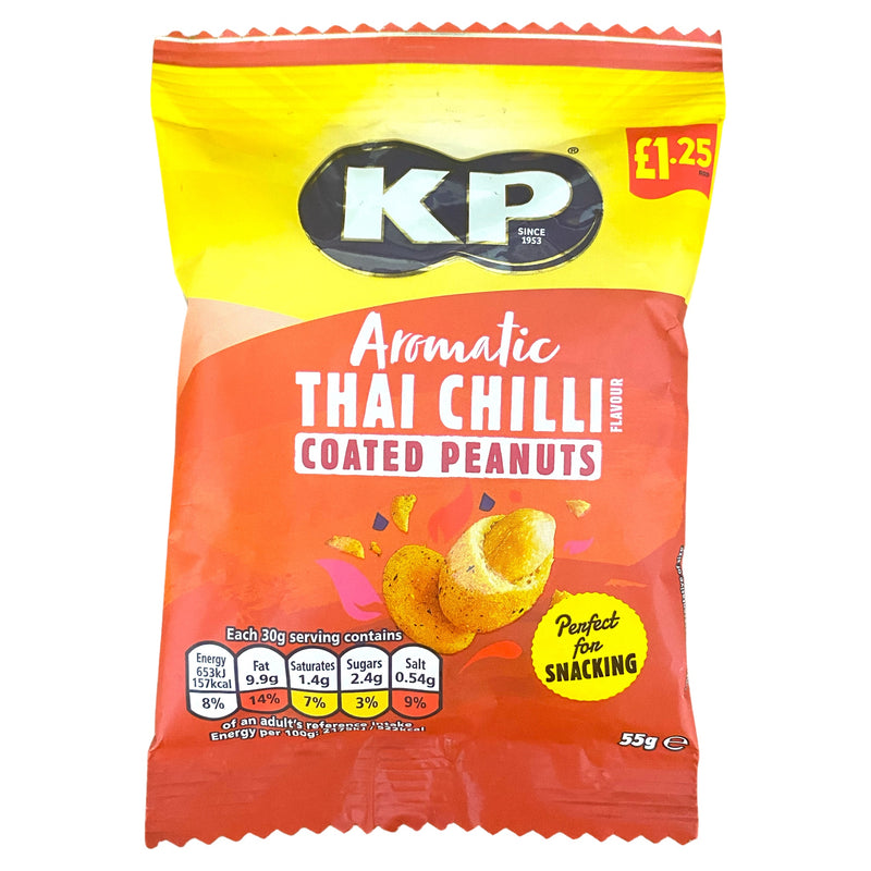 Kp Aromatic Thai Chilli Coated Peanuts 55g