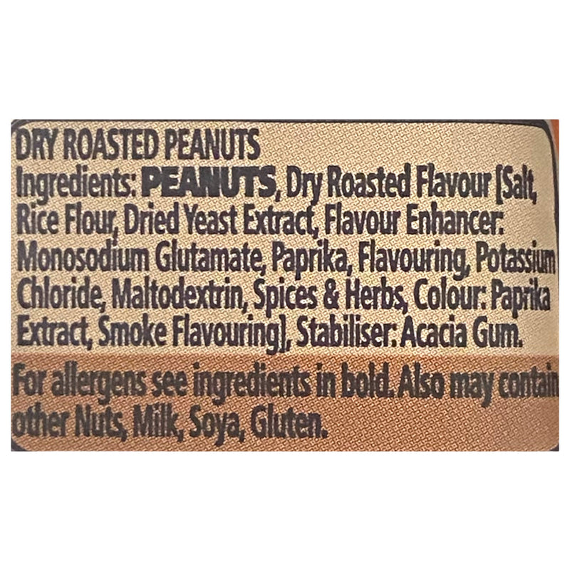 Kp Dry Roasted Peanuts 65g