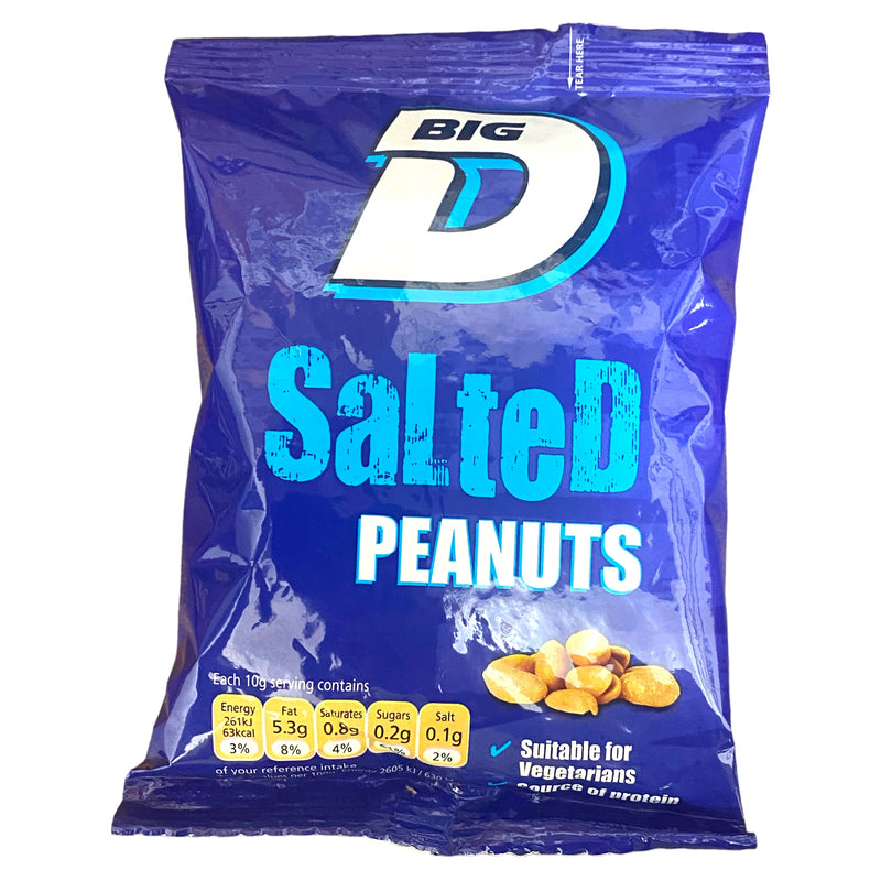 Big D Salted Peanuts 200g