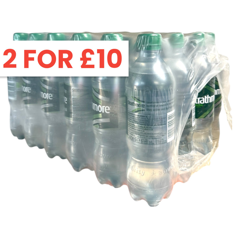 Strathmore Sparkling Water 24 x 500ml