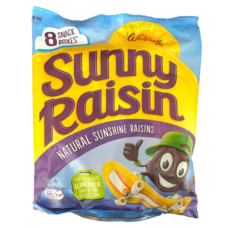 Whitworths Sunny Raisins Snack Boxes 112g