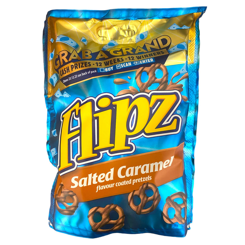 Flipz Salted Caramel Coated Pretzels 90g