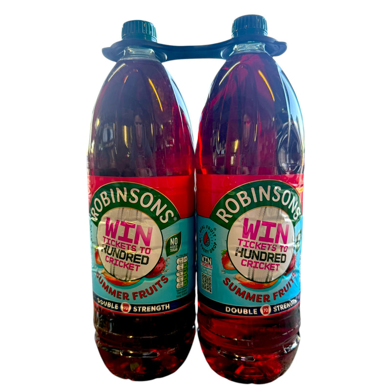 Robinsons Summer Fruits Double Strength 2 x 1.75L
