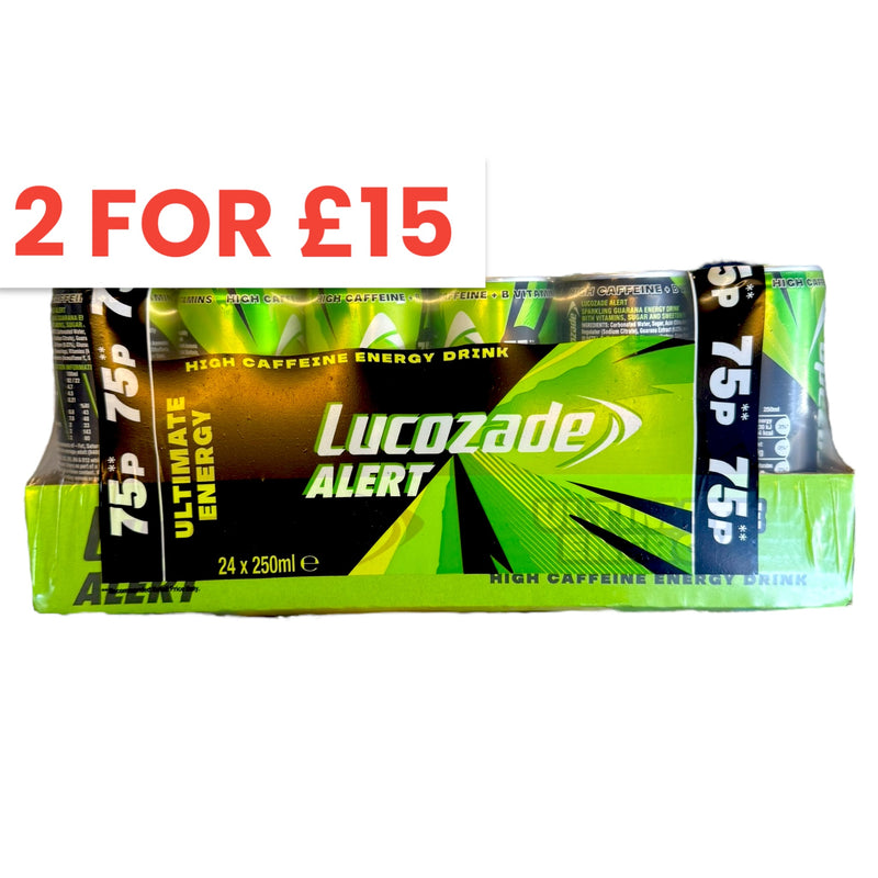 Lucozade Alert Ultimate Energy 24 x 250ml