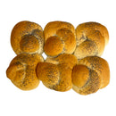 Seedy Knotted Rolls x 6 *ORDER BY 1PM FOR NEXT DAY DELIVERY*