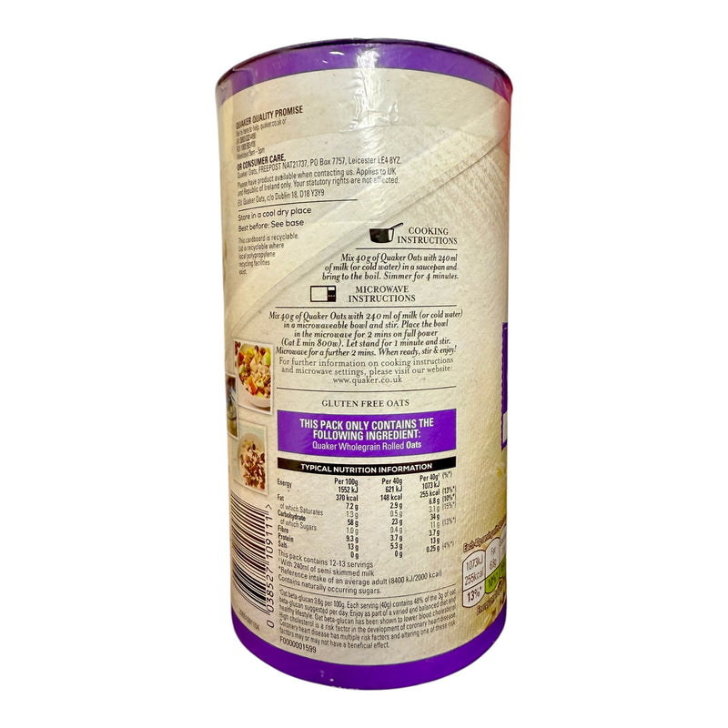 Quaker Gluten Free Oats 510g