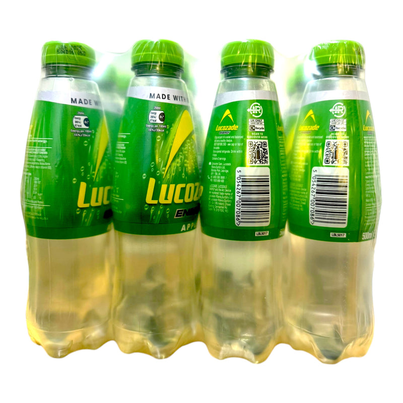 Lucozade Energy Apple 12 x 500ml