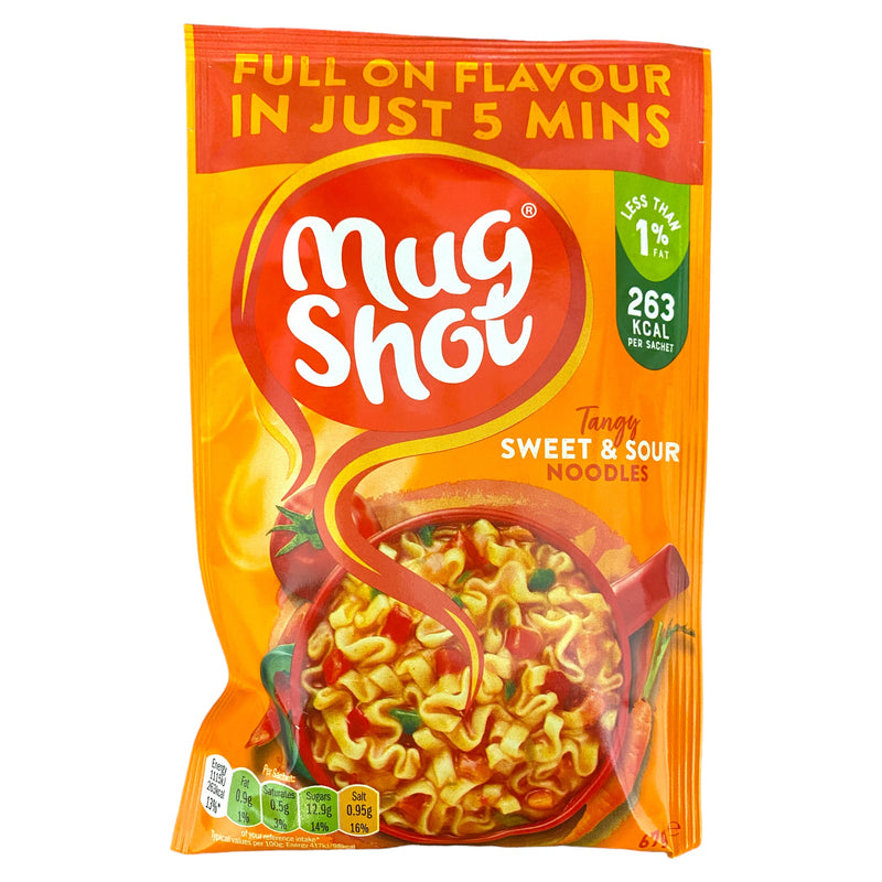 Mug Shot Tangy Sweet & Sour Noodles 67g