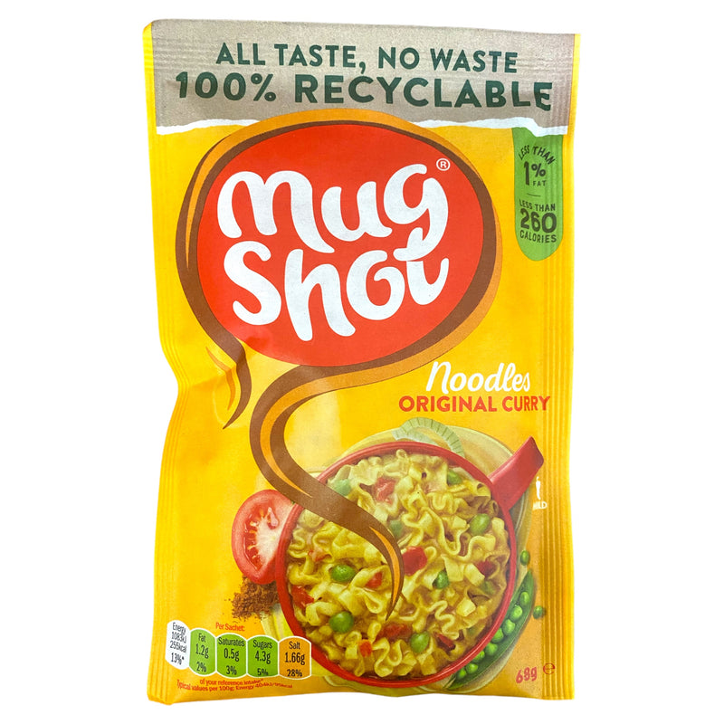 Mug Shot Noodles Original Curry 68g