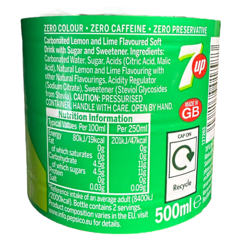 7up 24 x 500ml