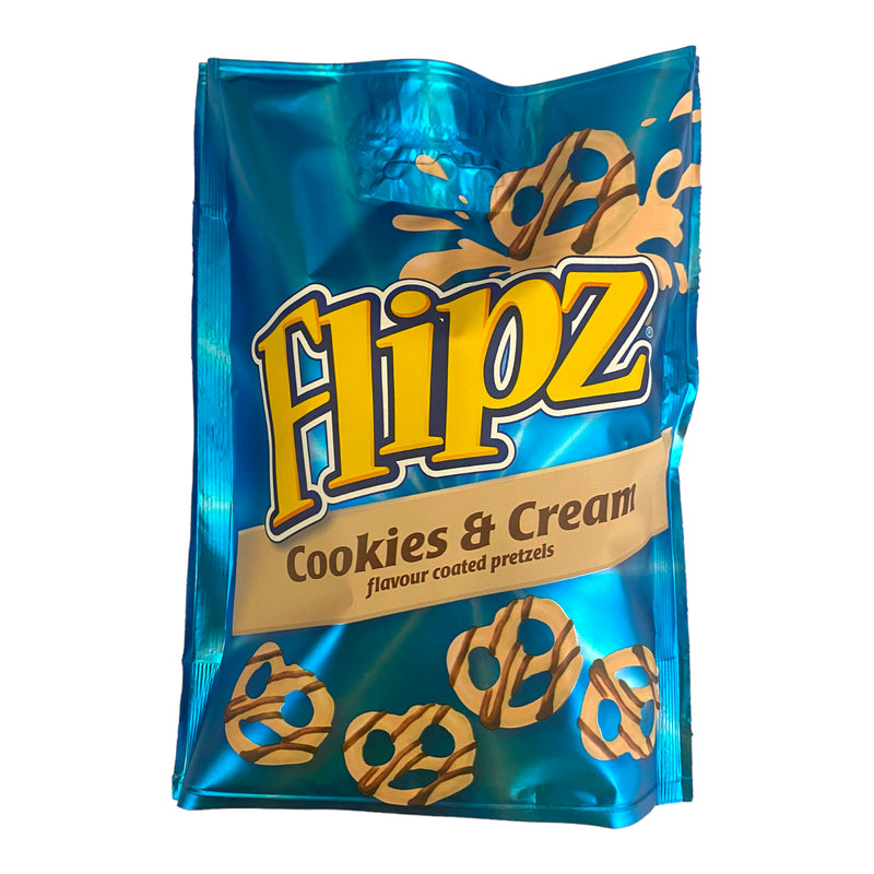 Flipz Cookies & Cream Coated Pretzels 90g