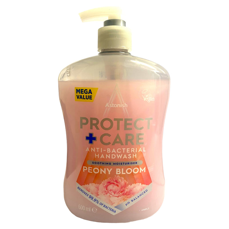 Astonish Protect & Care Peony Bloom Handwash 600ml