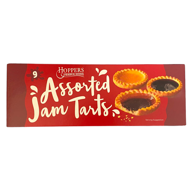 Hoppers Assorted Jam Tarts x 9