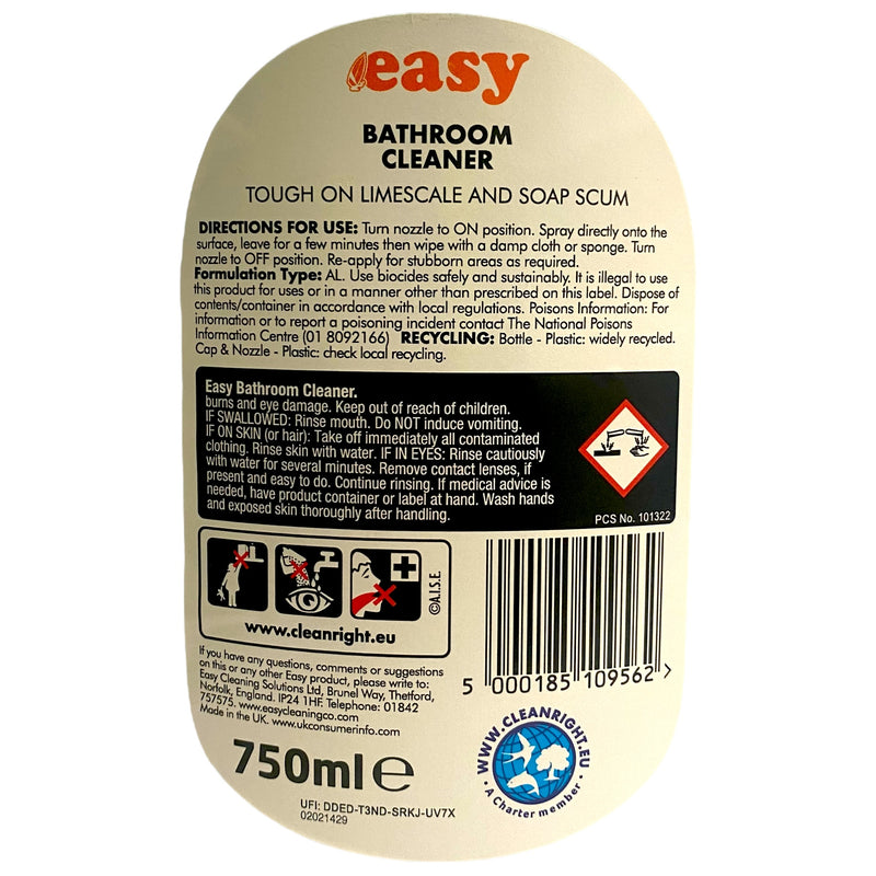 Easy Bathroom Cleaner 750ml
