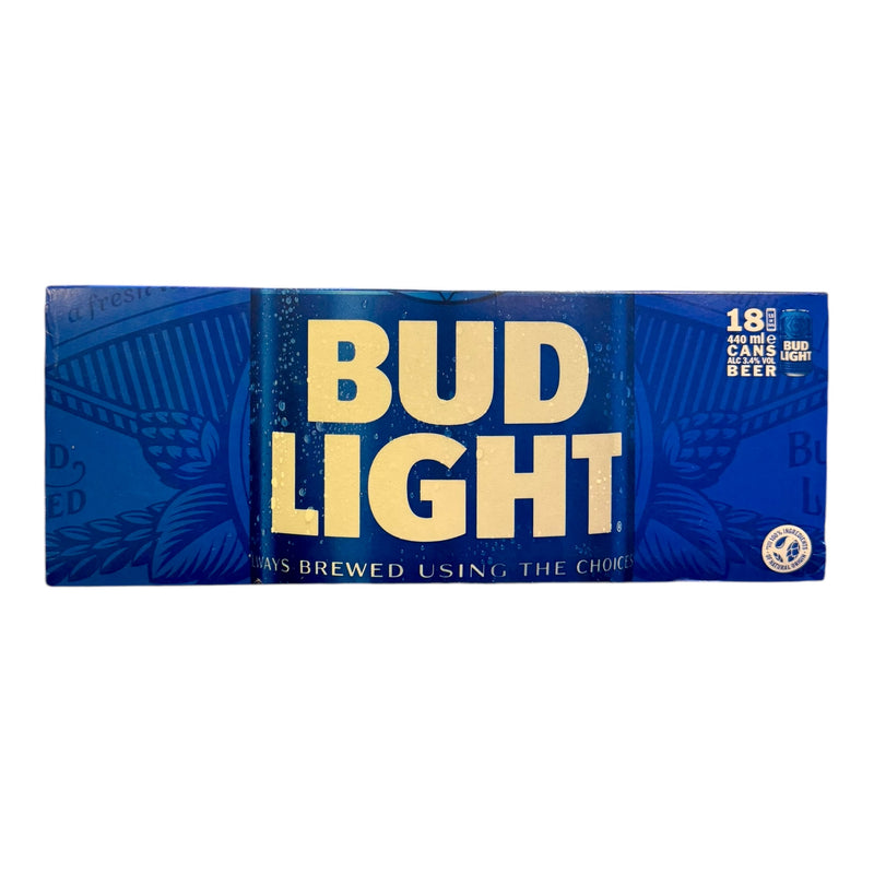 Bud Light Case of 18 x 440ml
