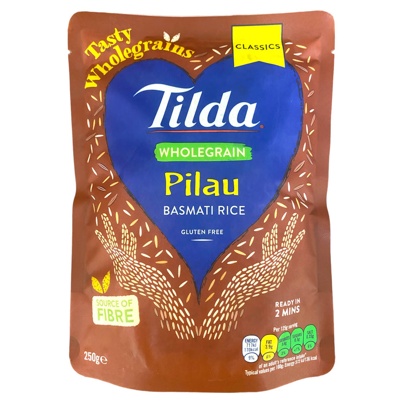 Tilda Wholegrain Pilau Basmati Rice 250g