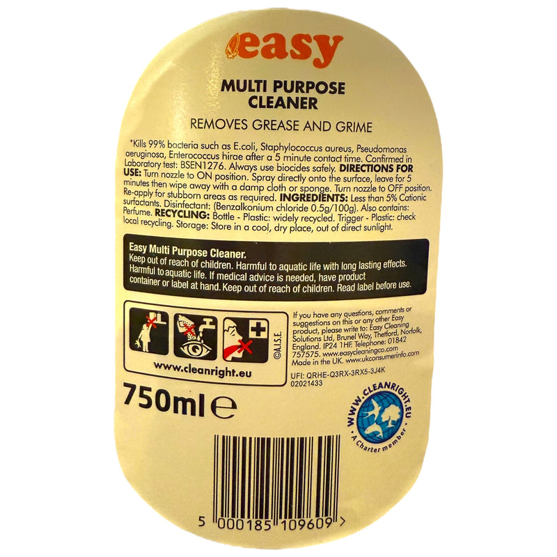 Easy Multi Purpose Cleaner 750ml