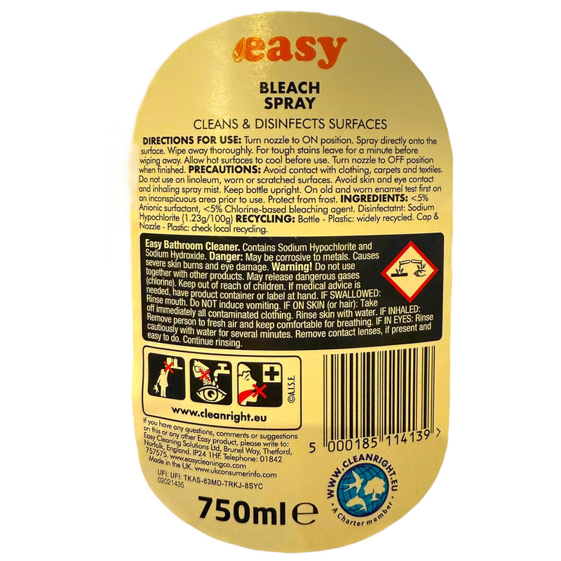 Easy Bleach Spray 750ml
