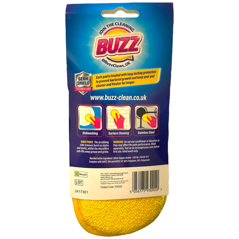 Buzz Cleaning Pad Yellow