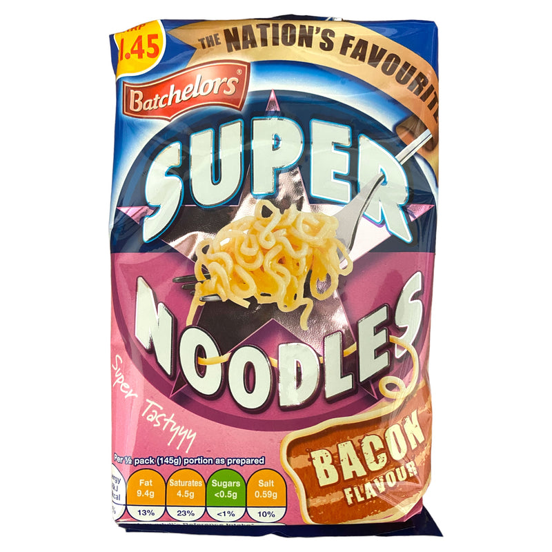 Super Noodles Bacon 90g