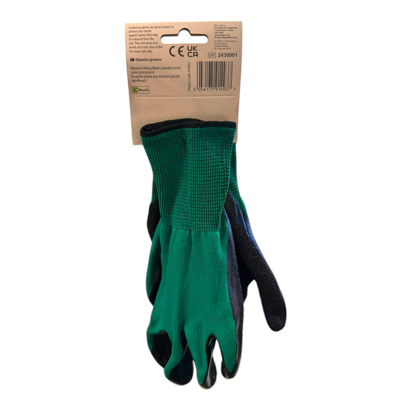 Garden Patch Gardening Gloves Green