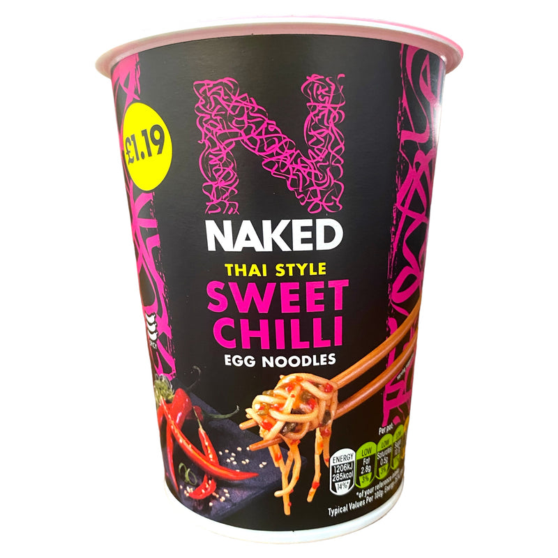 Naked Thai Style Noodles Sweet Chilli 78g