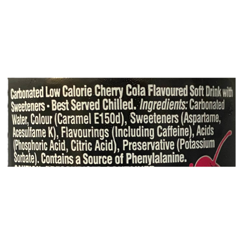 Pepsi Max Cherry No Sugar 24 x 330ml