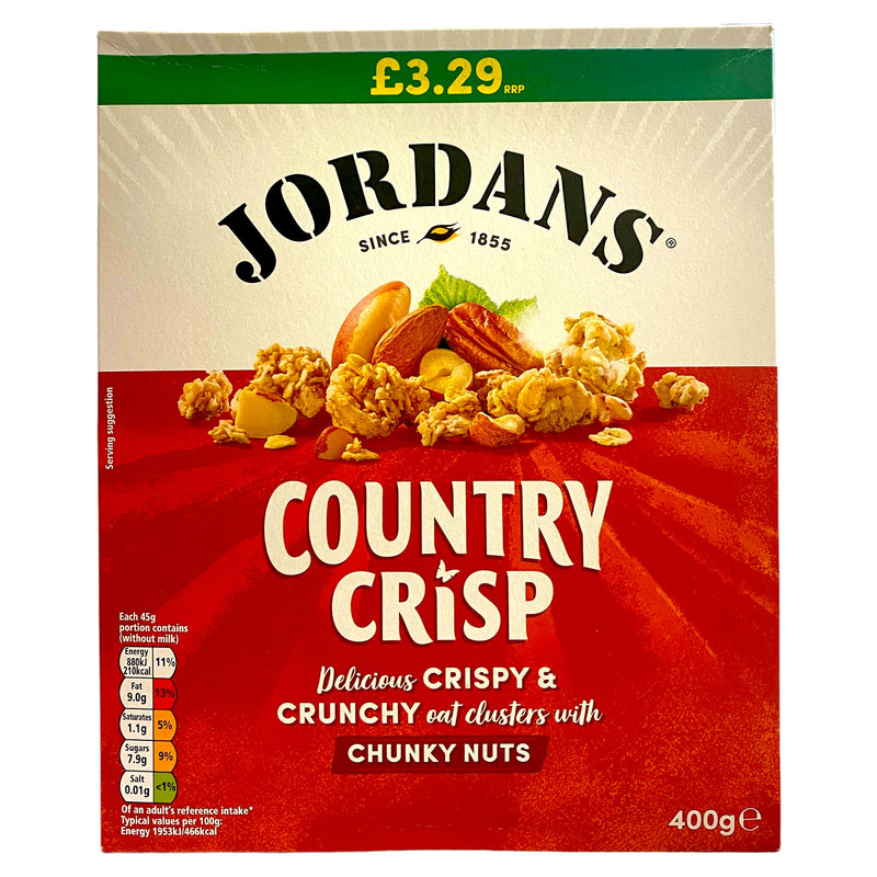 Jordans Country Crisp Chunky Nuts 400g