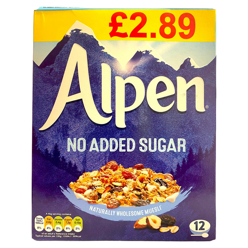 Alpen No Added Sugar Cereal 550g