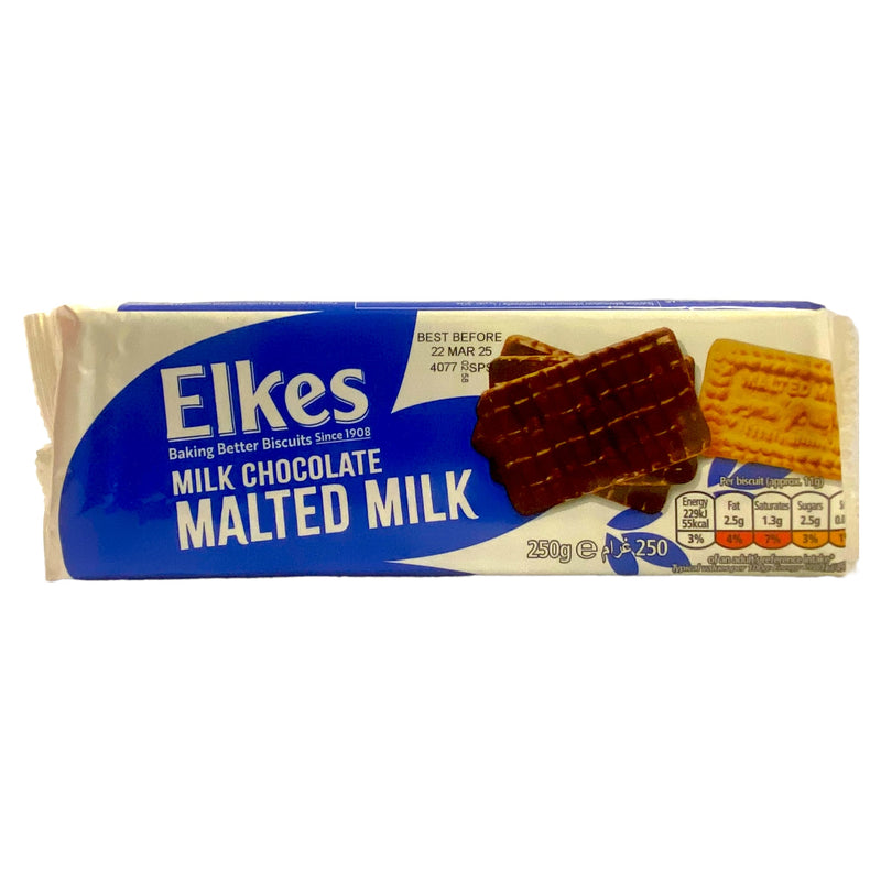 Elkes Milk Chocolate Malted Milk 250g