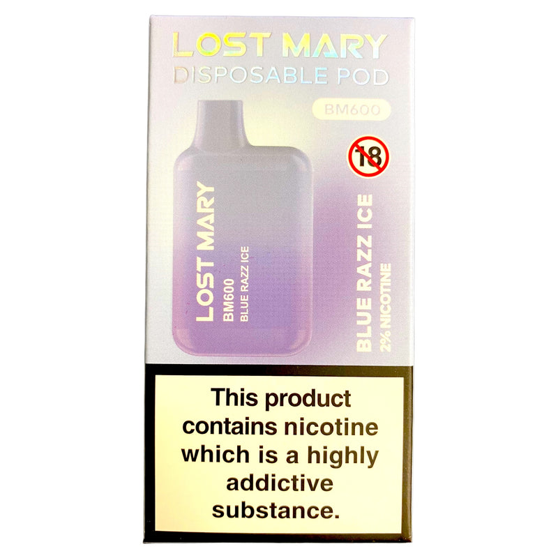 Lost Mary Blue Razz Ice 20mg