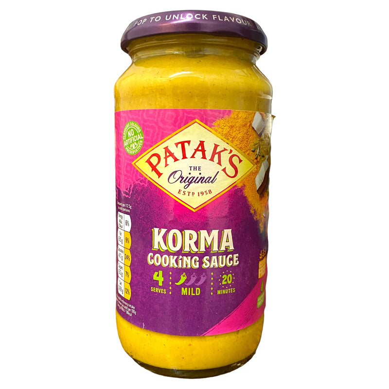 Pataks Korma Cooking Sauce 450g