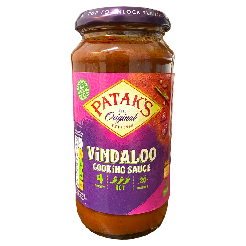 Pataks Vindaloo Cooking Sauce 450g