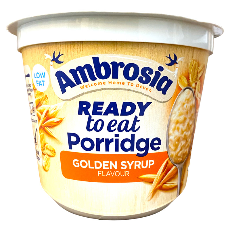 Ambrosia Ready To Eat Porridge Golden Syrup 210g