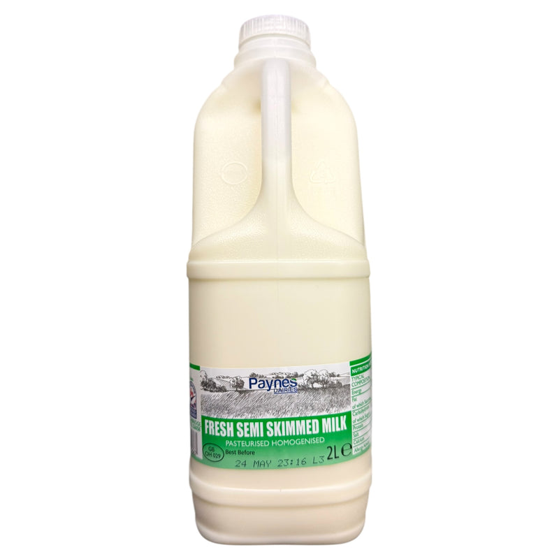 Paynes Semi Skimmed Milk 2L